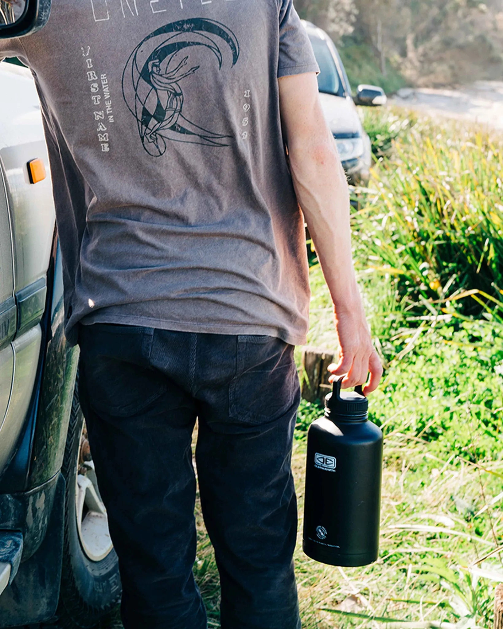 Insulated Screw Top Lid 1.9L Drink Bottle