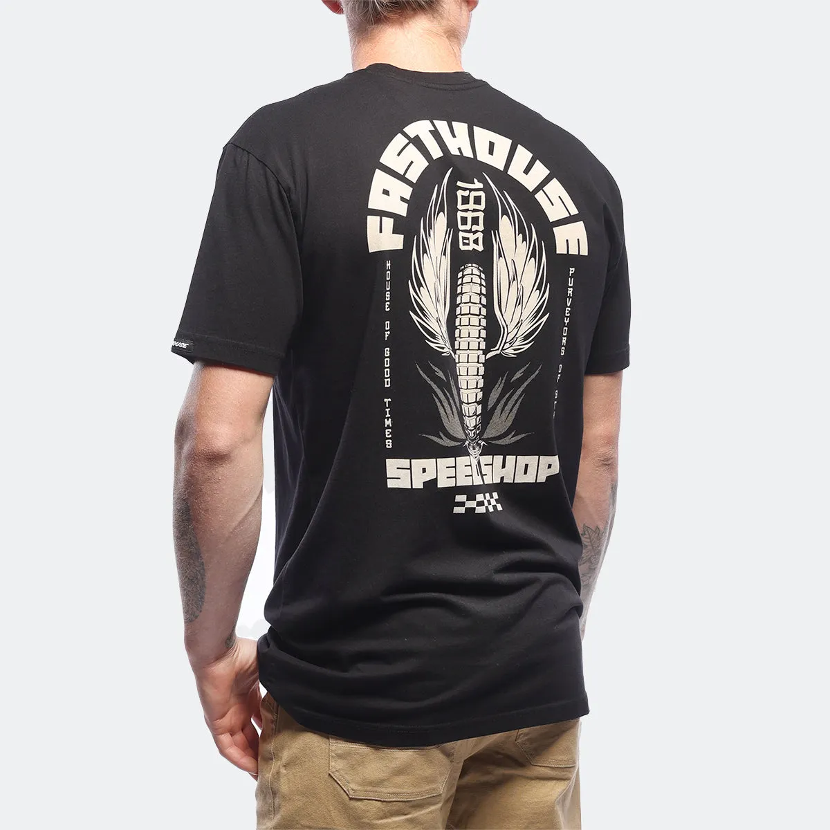 Iron Steed Tee - Black