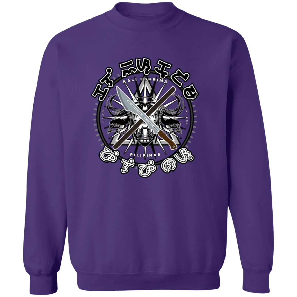 Kali Eskrima Pilipinas Unisex Crewneck Pullover Sweatshirt
