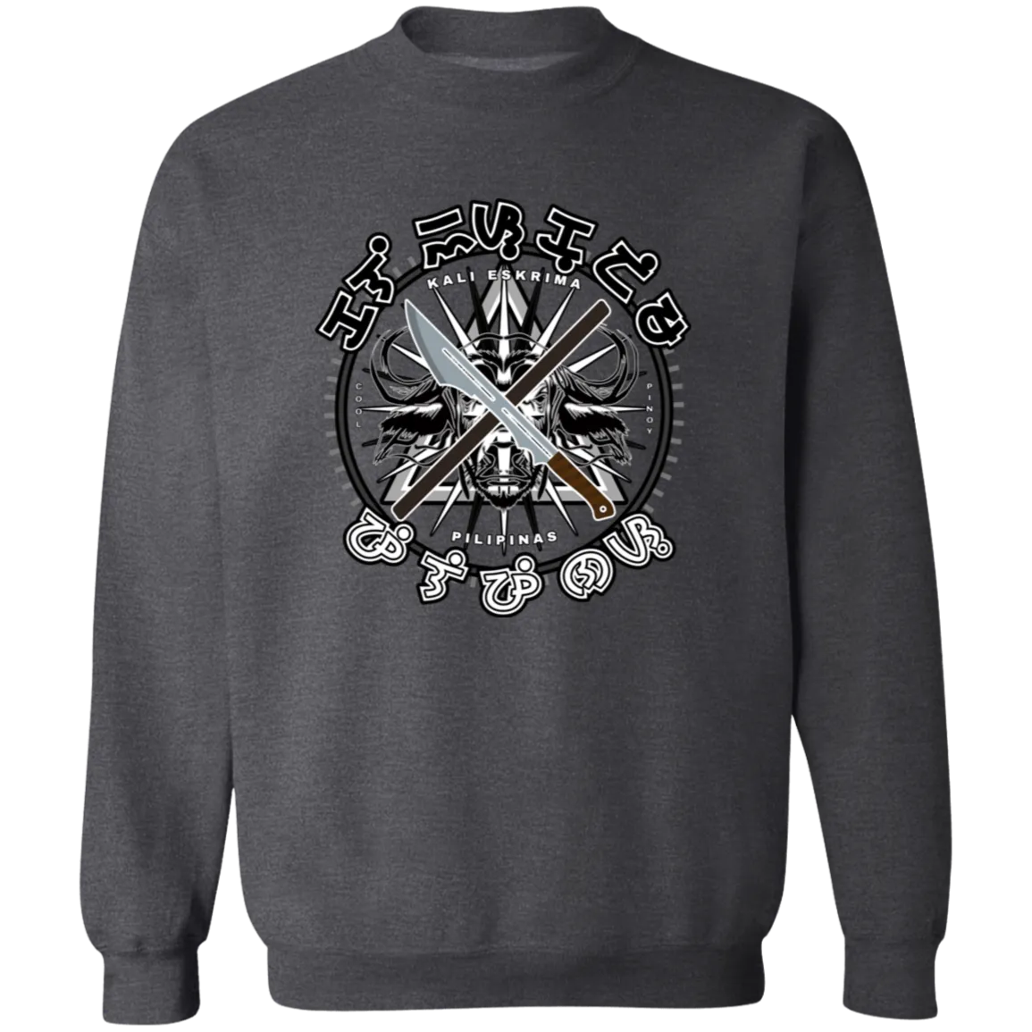 Kali Eskrima Pilipinas Unisex Crewneck Pullover Sweatshirt