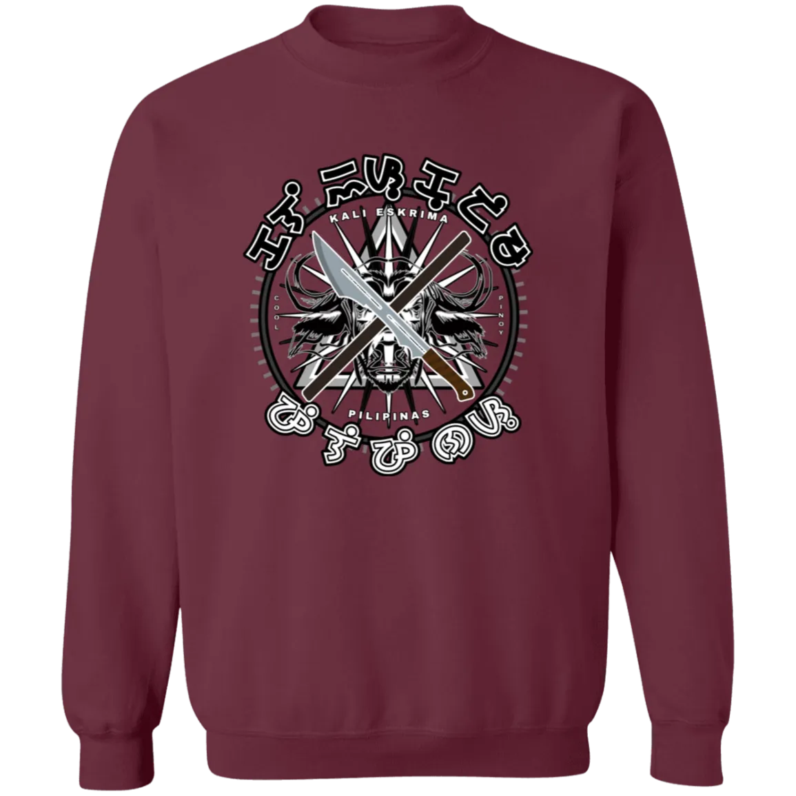 Kali Eskrima Pilipinas Unisex Crewneck Pullover Sweatshirt