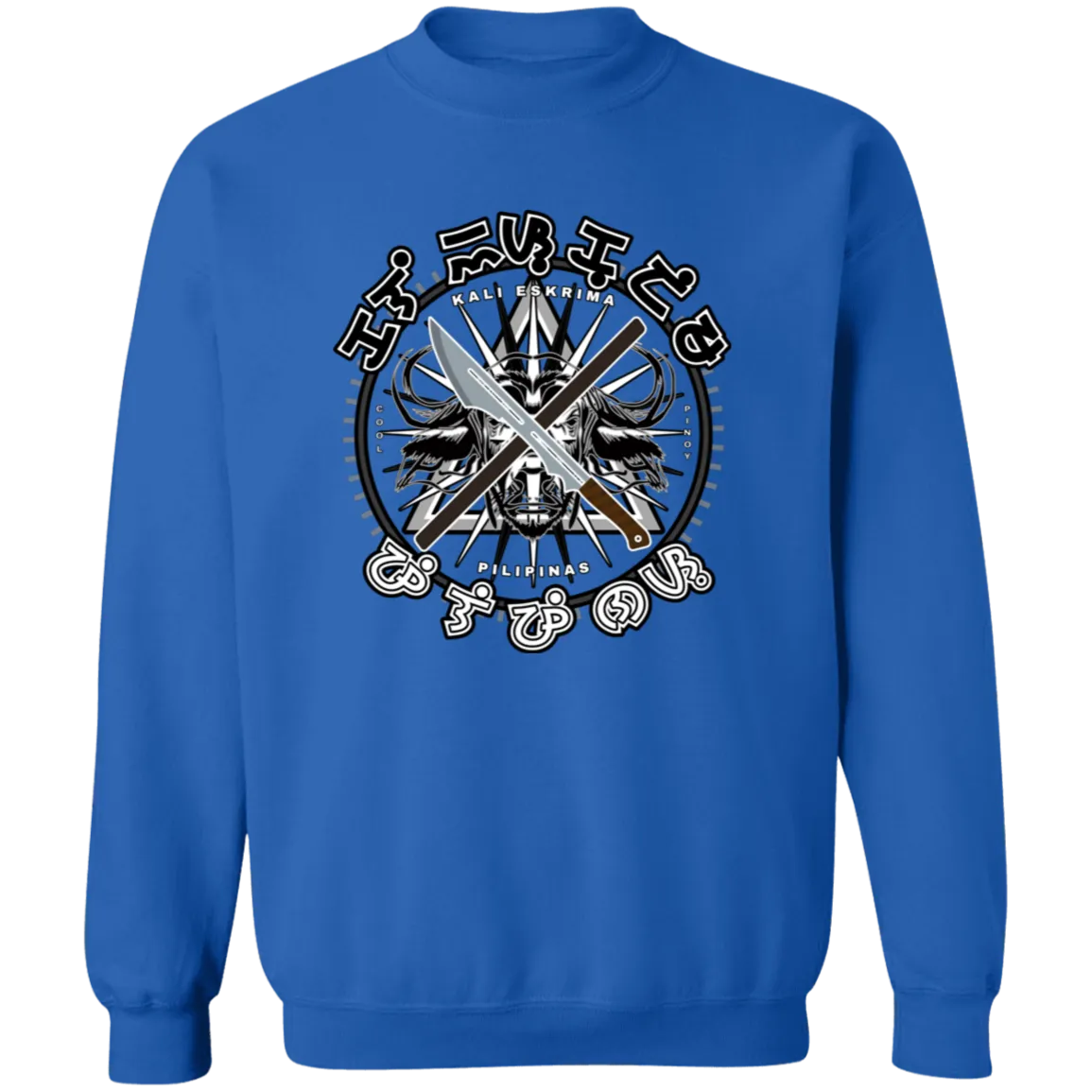 Kali Eskrima Pilipinas Unisex Crewneck Pullover Sweatshirt