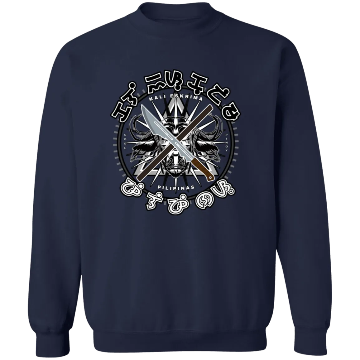 Kali Eskrima Pilipinas Unisex Crewneck Pullover Sweatshirt