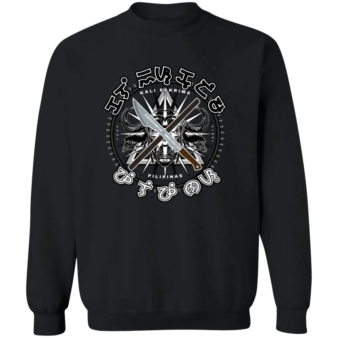 Kali Eskrima Pilipinas Unisex Crewneck Pullover Sweatshirt
