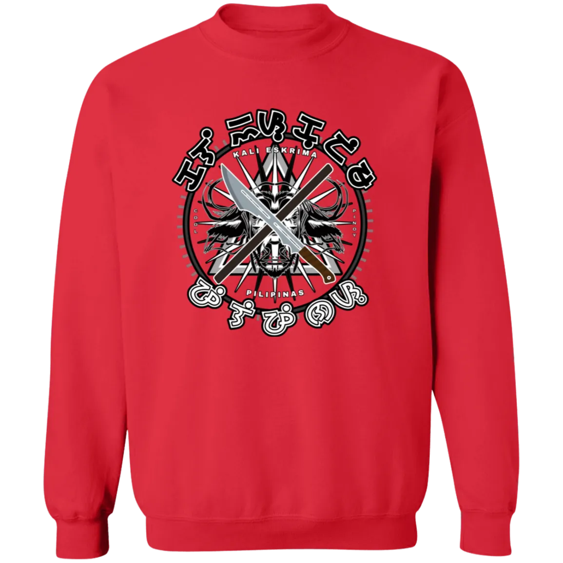 Kali Eskrima Pilipinas Unisex Crewneck Pullover Sweatshirt