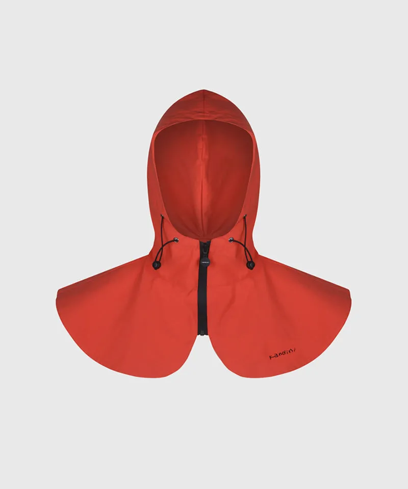 KANDINI Rain Hoodie Poncho - Orange