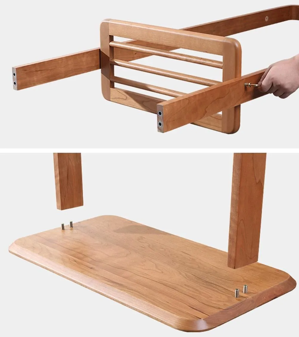 KDJHP Solid Wood Coat Rack Bedroom Floor Storage Hanger Simple Clothes Rack Home Hanger - Coat Rack 0189 (Color : B)