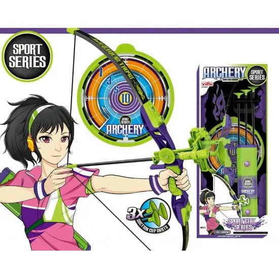 Kids  Archery Sport Girl Series Set 9806
