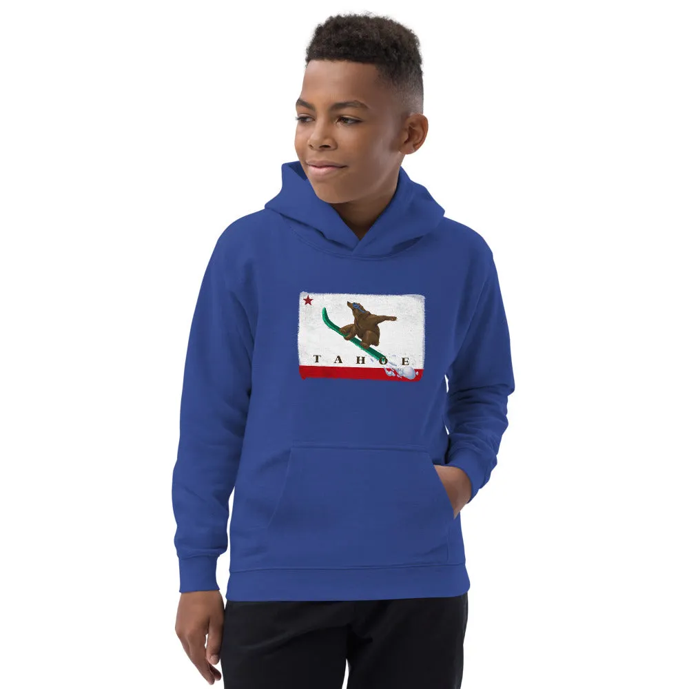Kids Size CA Grizzly Sending it Tahoe Hoodie