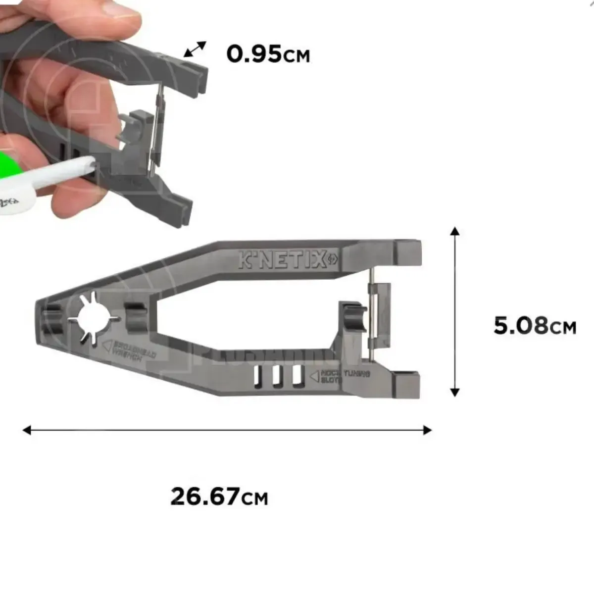 K’Netix Lumen Bow Square 3 in 1 Multitool