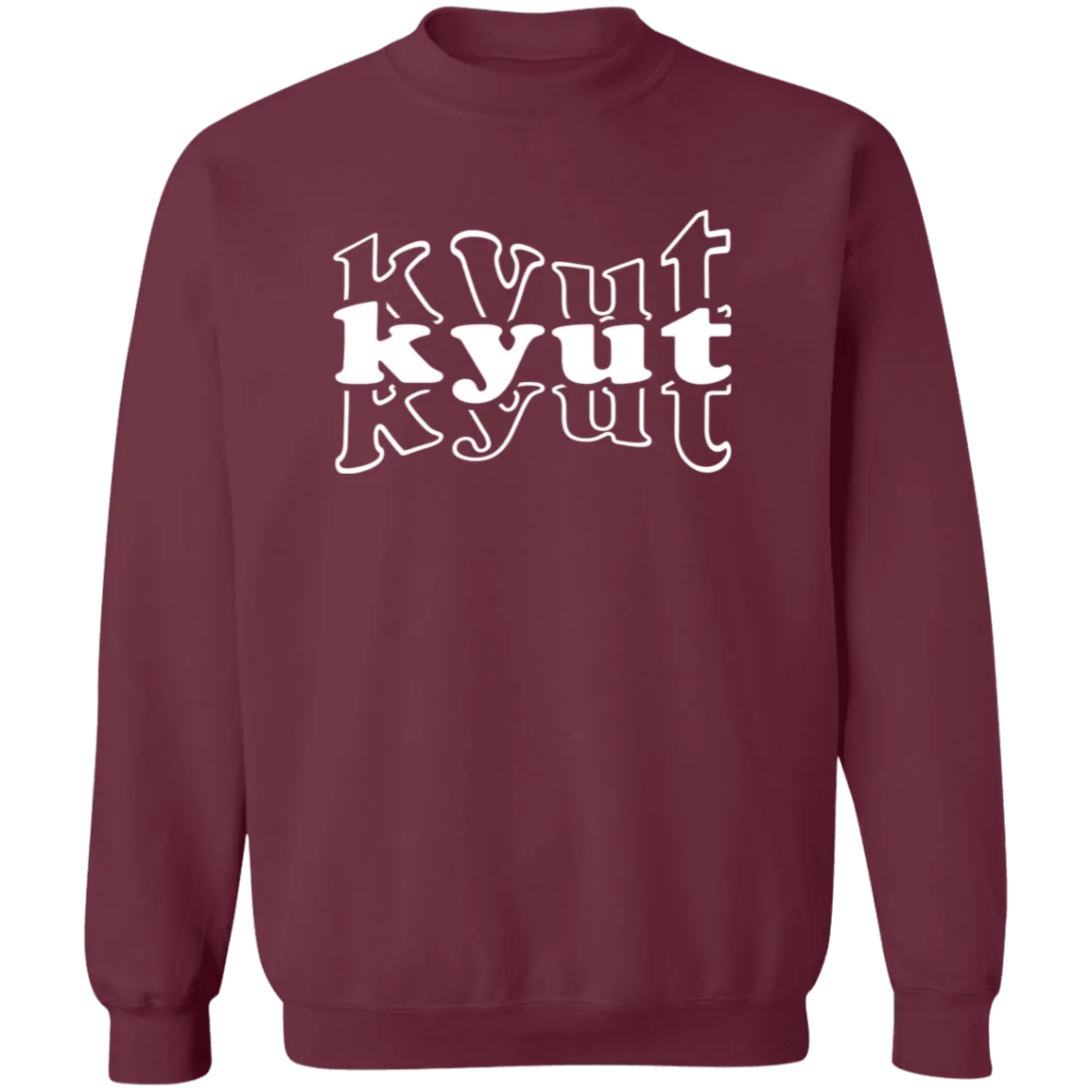 Kyut Unisex Crewneck Pullover Sweatshirt