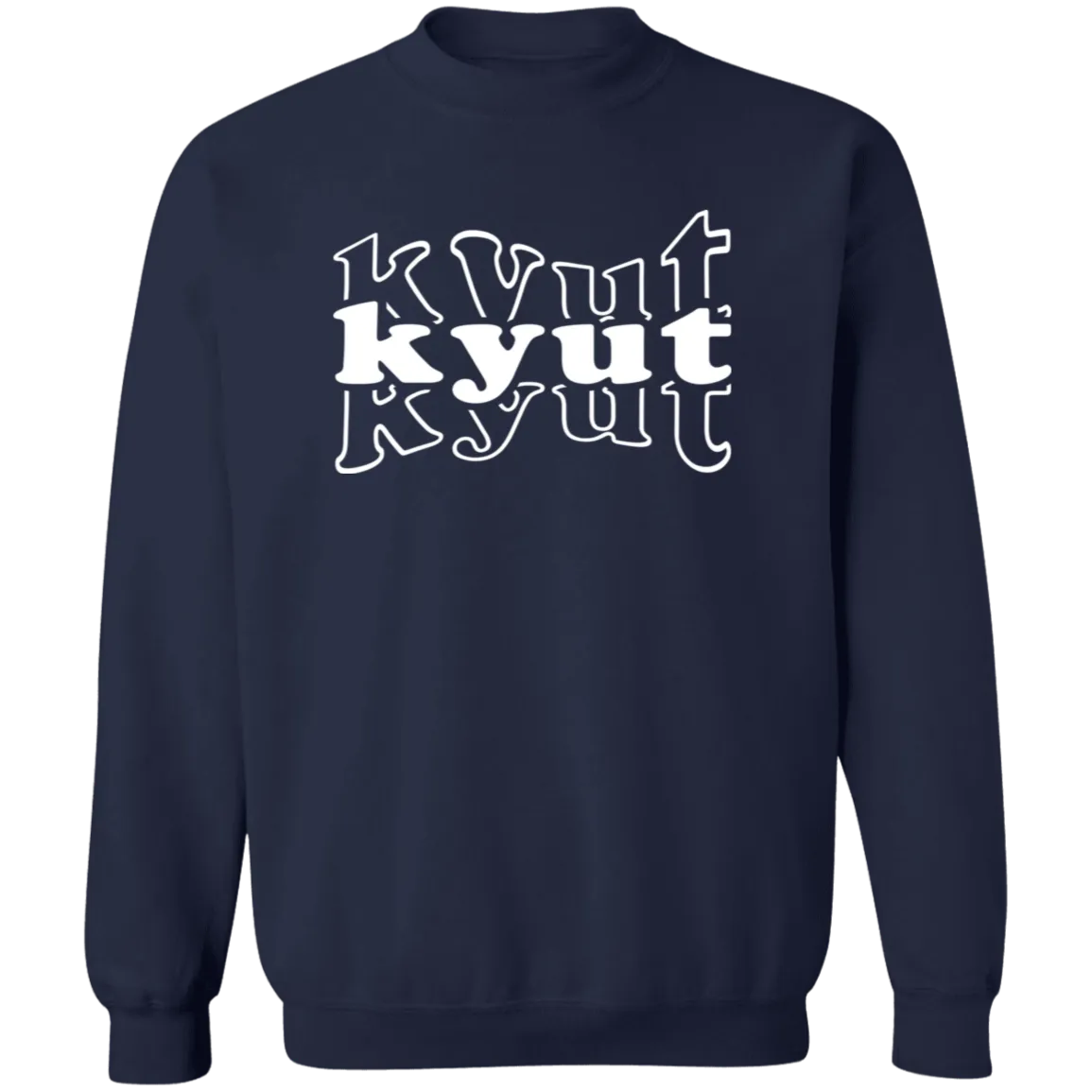 Kyut Unisex Crewneck Pullover Sweatshirt