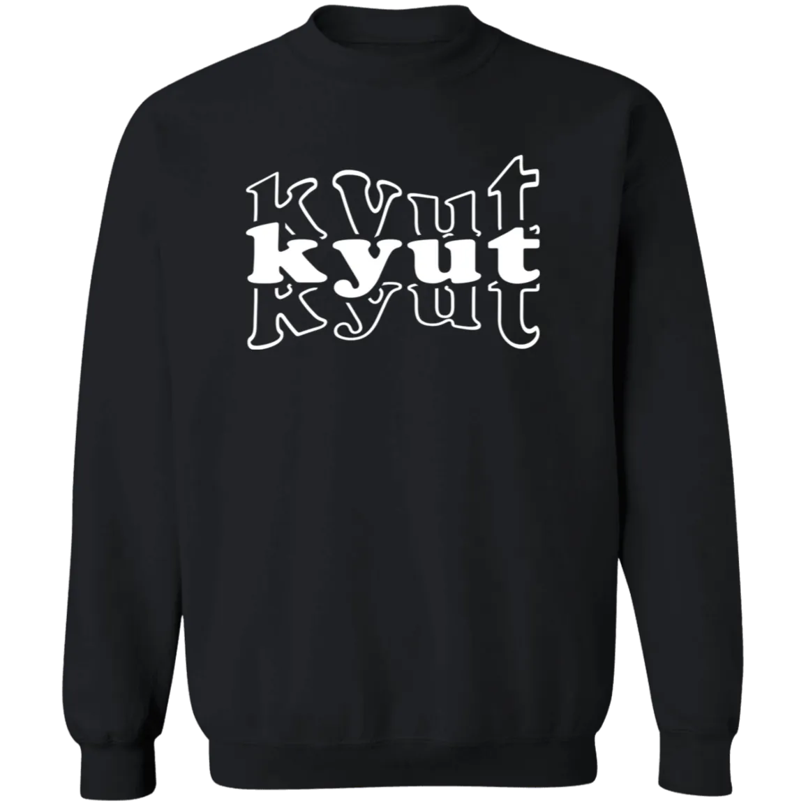 Kyut Unisex Crewneck Pullover Sweatshirt