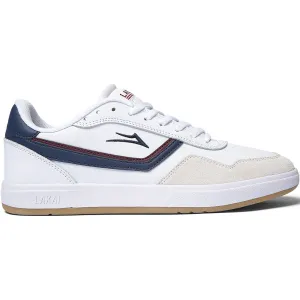 Lakai Terrace Shoes White/Navy Leather