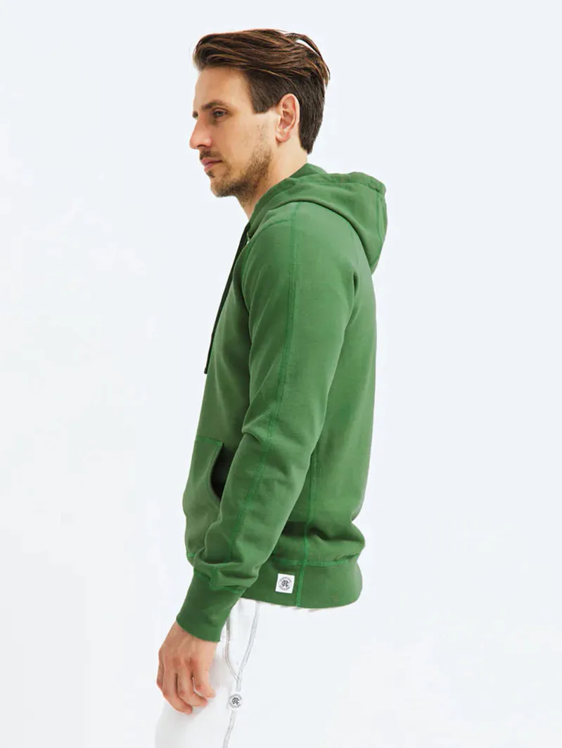 Light weight Terry Pullover Hoodie Lawn Green