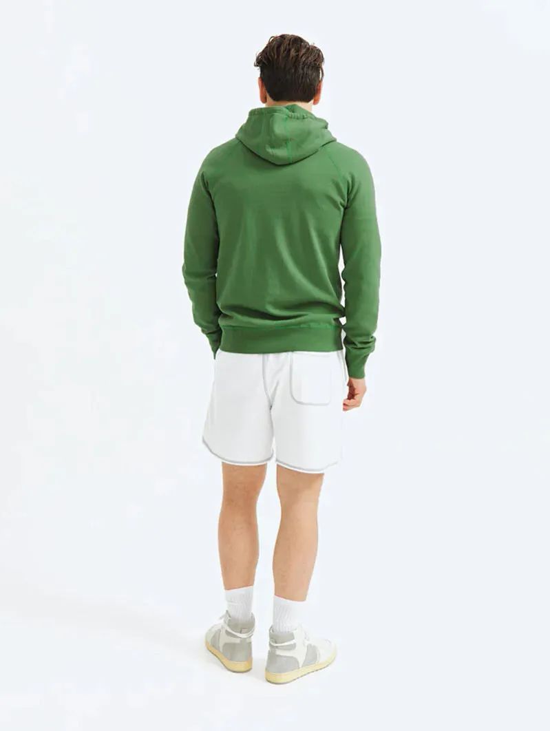 Light weight Terry Pullover Hoodie Lawn Green