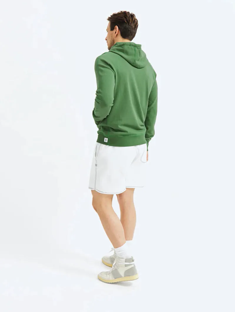 Light weight Terry Pullover Hoodie Lawn Green