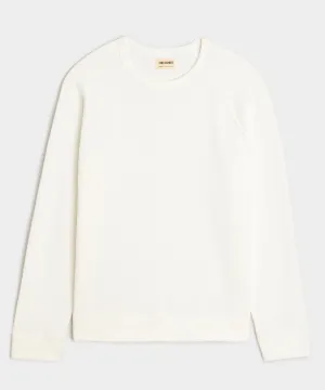 Lightweight Terry Cloth Crew