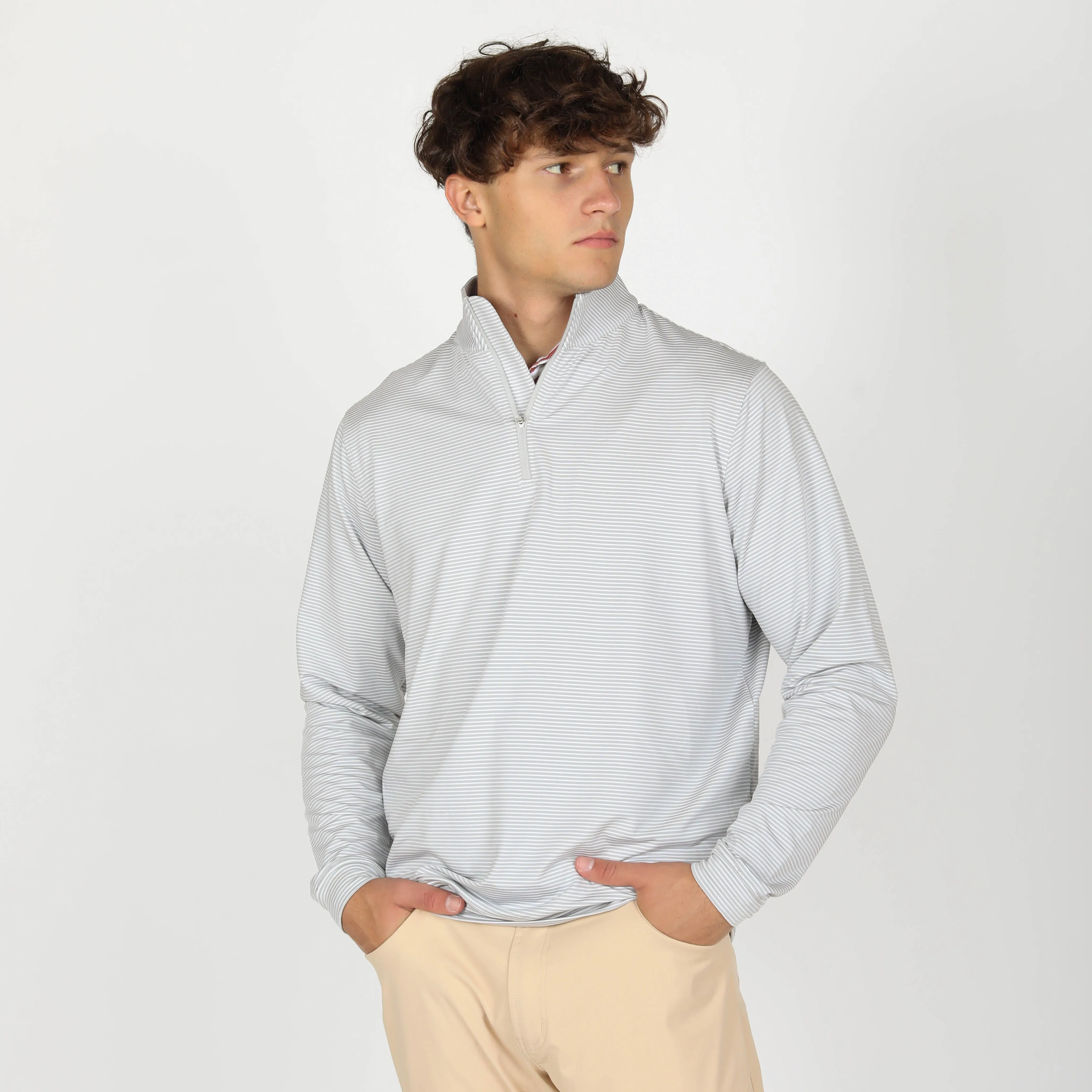 Lodge Pullover- Grey Final Sale