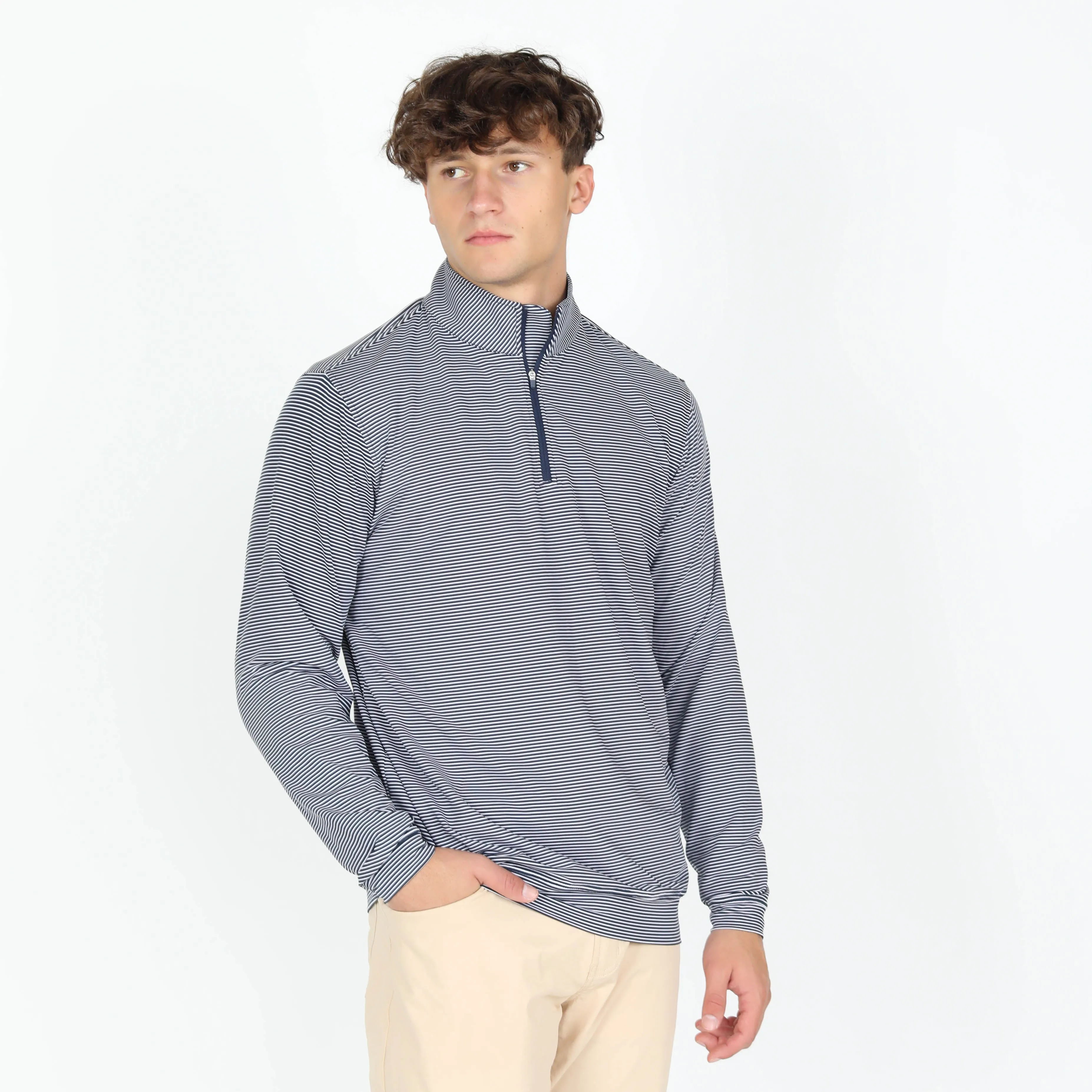Lodge Pullover- Navy Final Sale