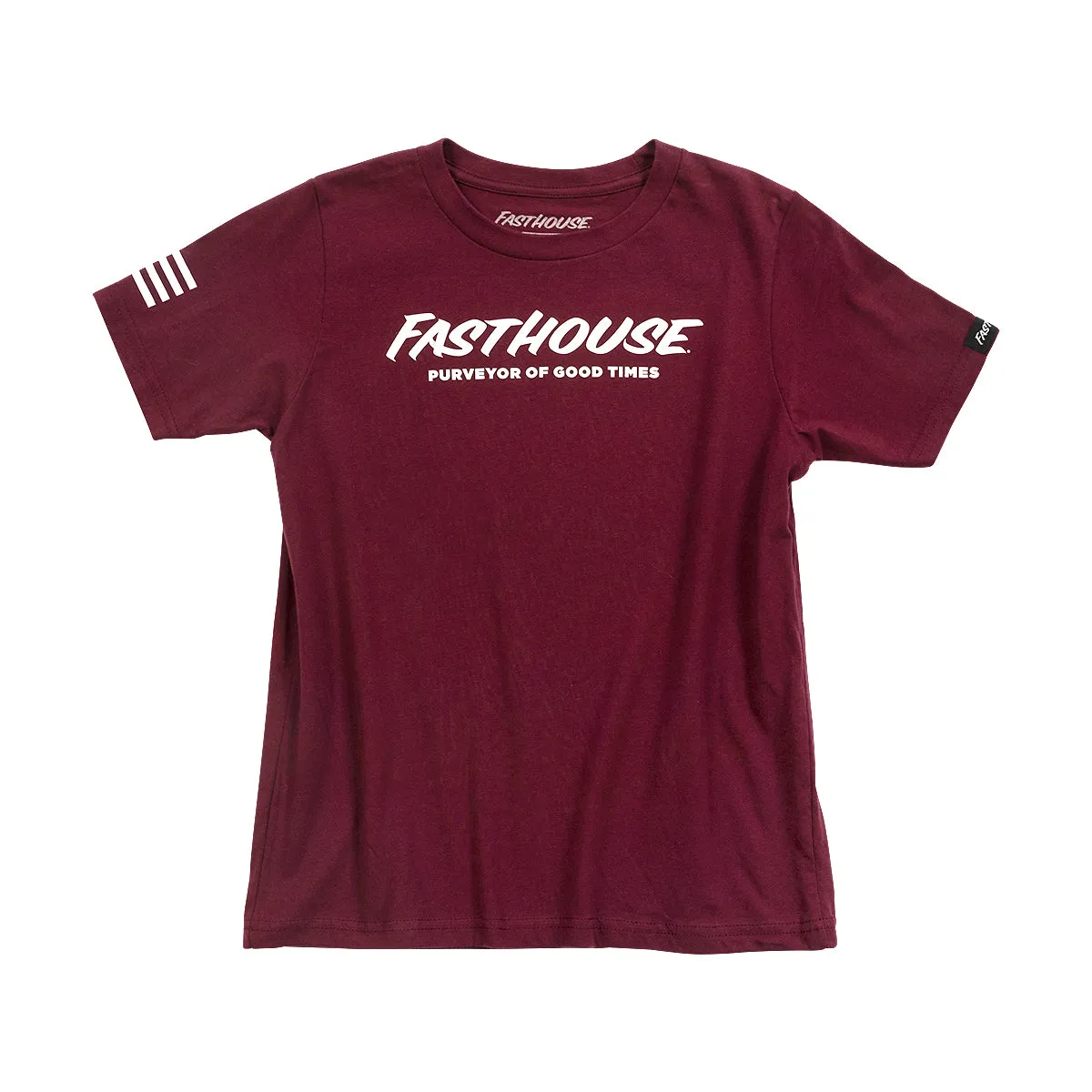 Logo Youth Tee - Maroon