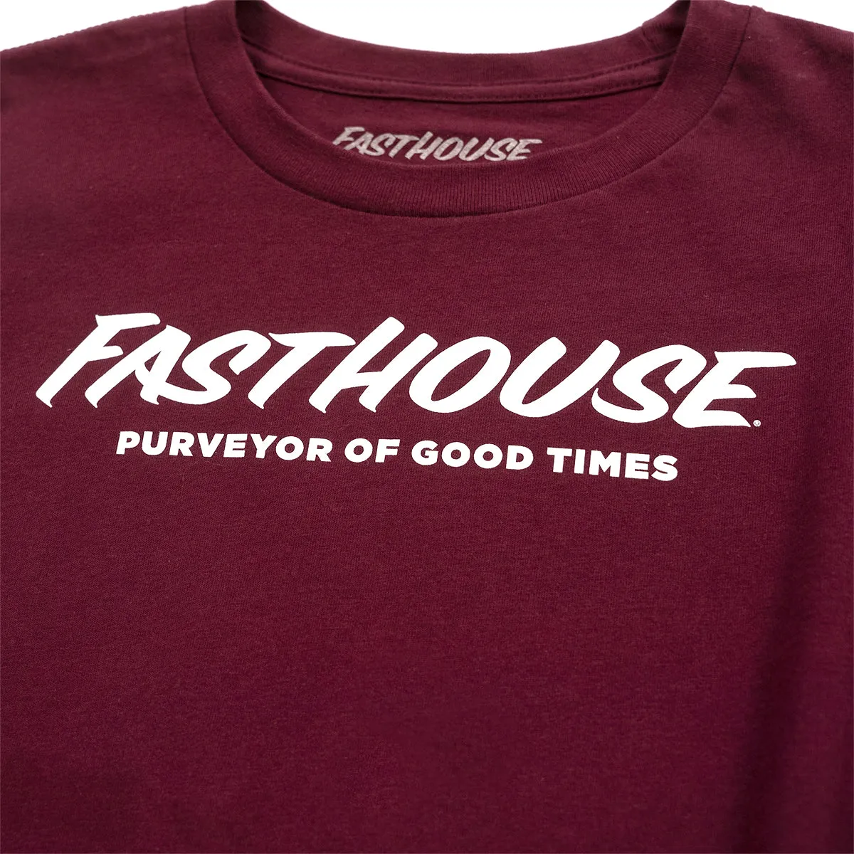 Logo Youth Tee - Maroon