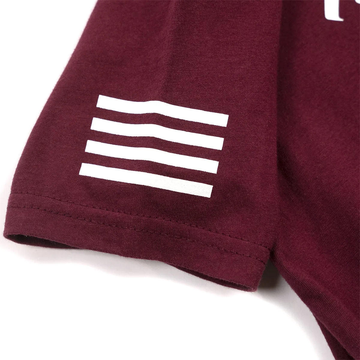 Logo Youth Tee - Maroon