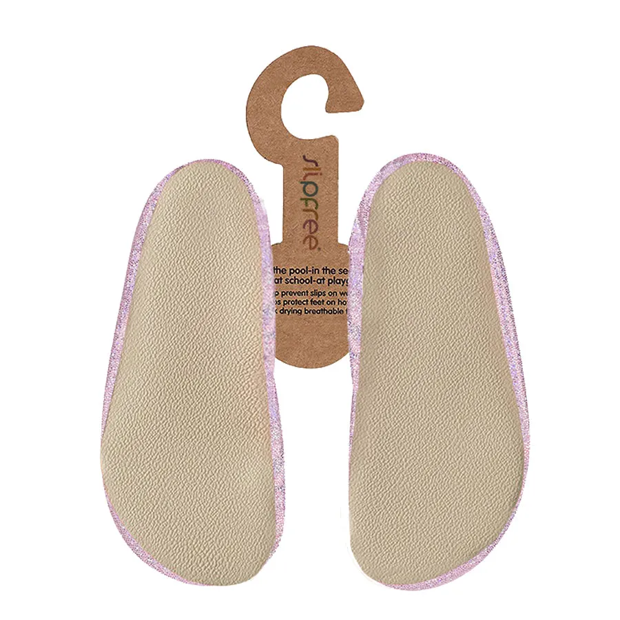 Lolita Foil Print Kids Slipfree Shoes