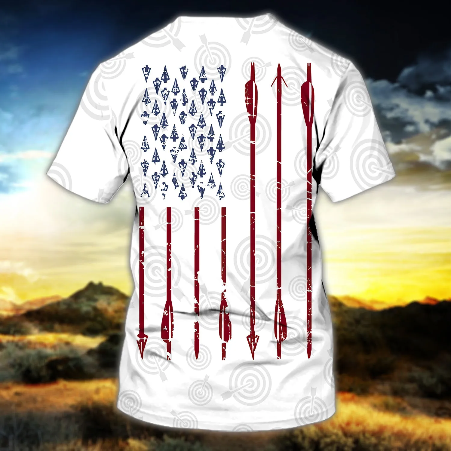 Love Archery - Personalized Name 3D Tshirt - ATM2K