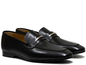 Luciana Men's Black Dress Rubber Sole Shoes 679
