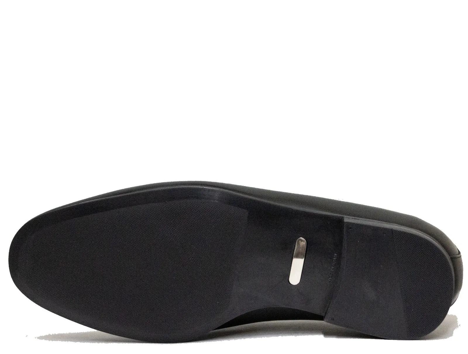Luciana Men's Black Dress Rubber Sole Shoes 679