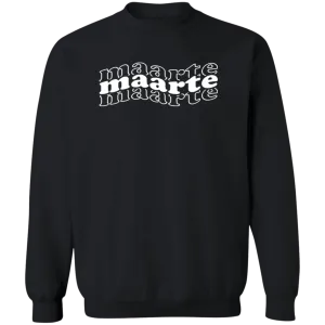 Maarte in Triple Unisex Crewneck Pullover Sweatshirt