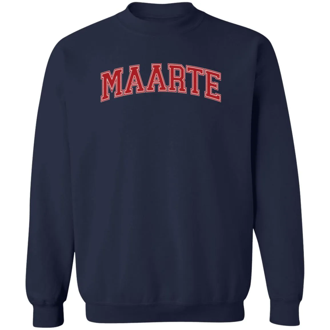 Maarte University Unisex Crewneck Pullover Sweatshirt