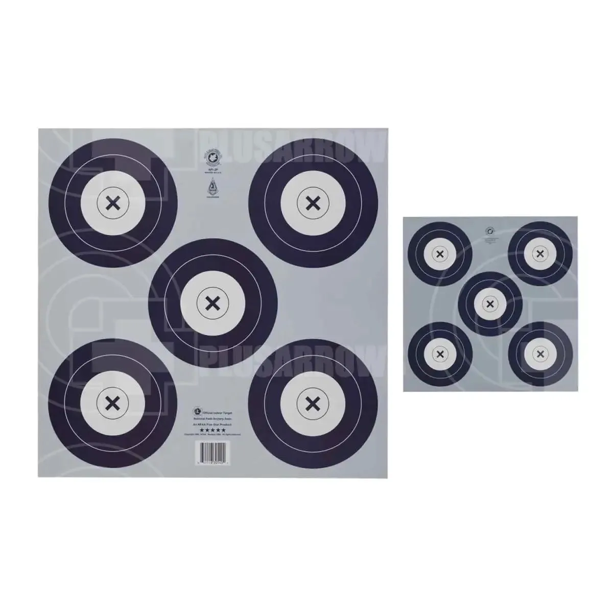 Maple Leaf 20cm Reduced IFAA/NFAA Indoor Target Face 25pk