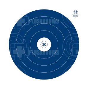 Maple Leaf 20cm Reduced IFAA/NFAA Indoor Target Face 25pk
