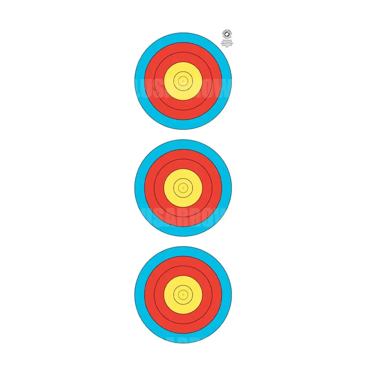 Maple Leaf TA-40cm 3 Spot Vertical Target Face