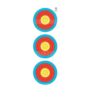Maple Leaf TA-40cm 3 Spot Vertical Target Face