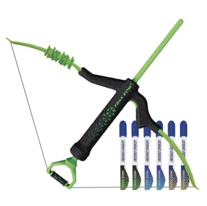 Marky Sparky Faux Bow™ 4.0 (Lizardite) - Black/Lime