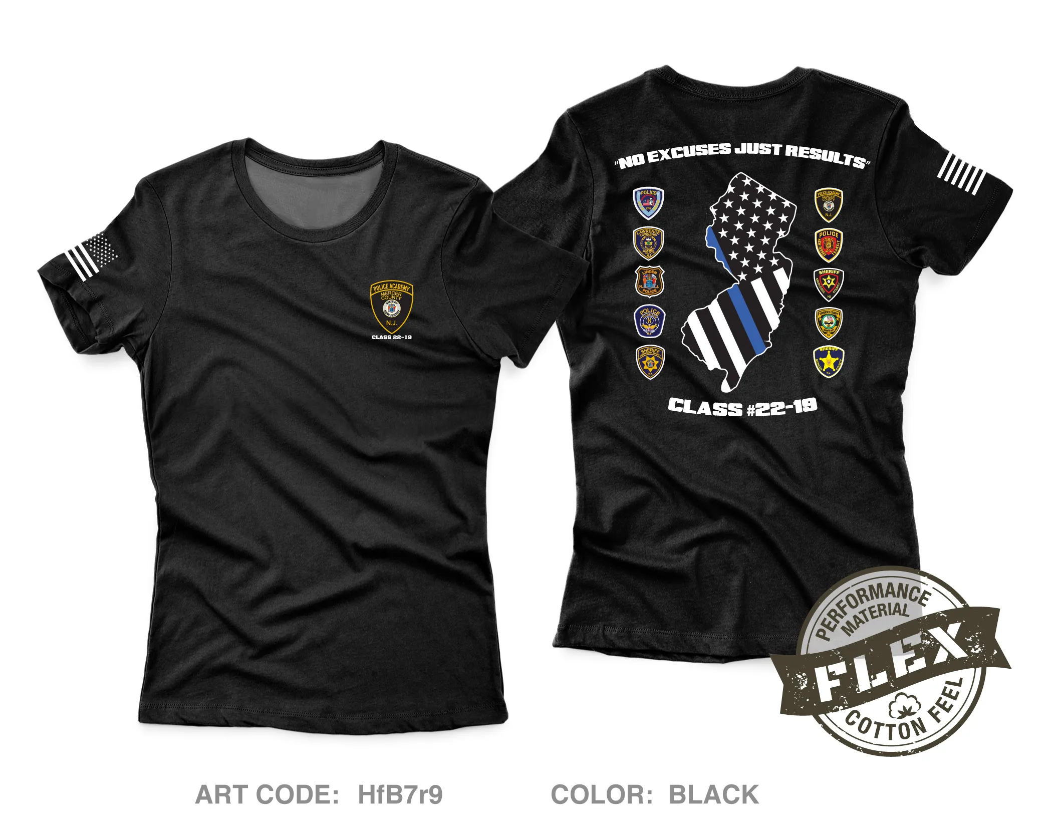 MCPA 2219 Store 1 Core Women's SS Flex Performance Tee - HfB7r9