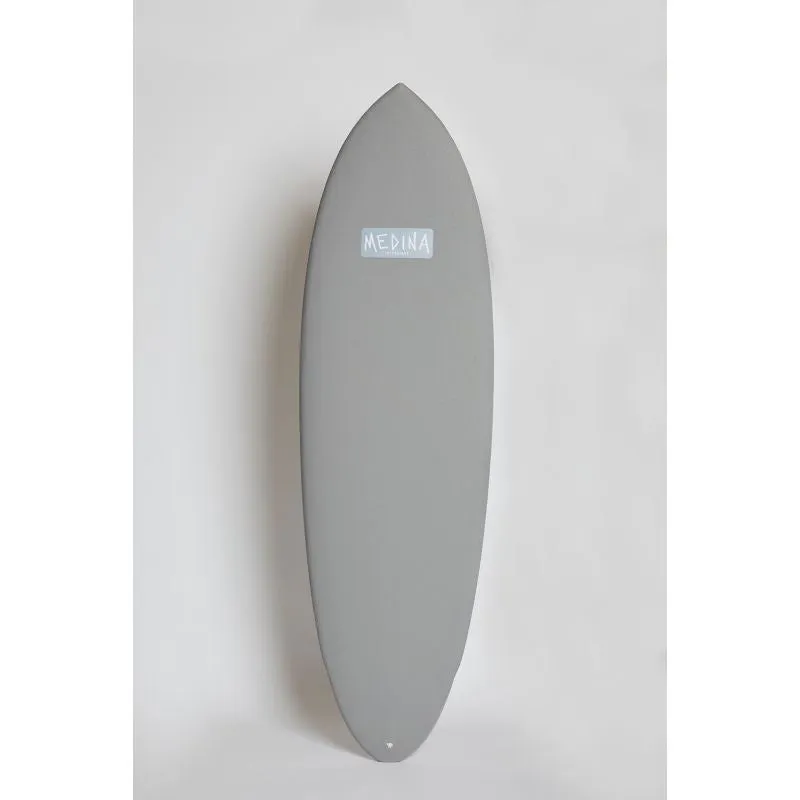 Medina 6'4" Old News Softtop Surfboard