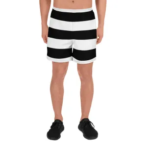 Men's Athletic Long Shorts Black