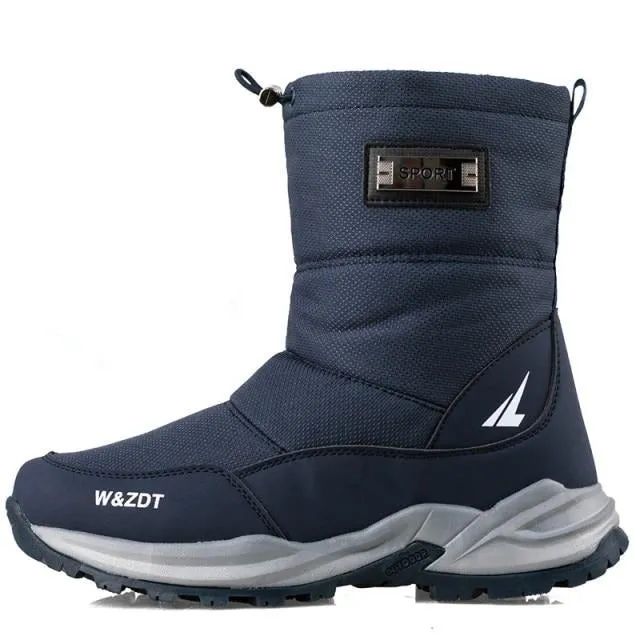 Men's Boots Shoes  Snow Boots Waterproof Non-slip Thick Fur Winter Boot