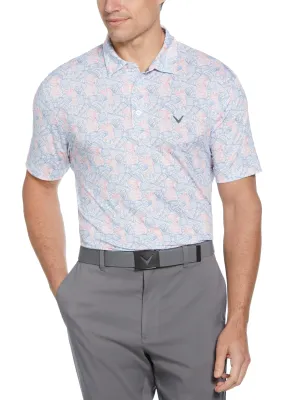 Men's Day On The Course Print Polo
