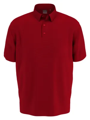Mens Fine Line Stripe Polo
