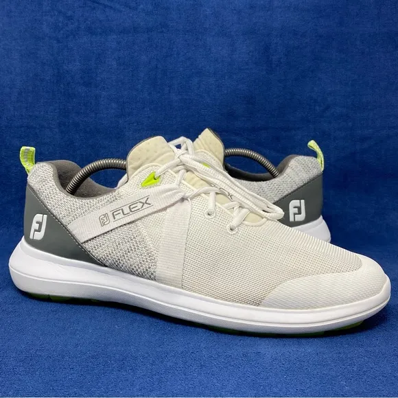 Mens Footjoy flex Spikeless golf shoes size 10 US pre owned