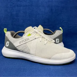 Mens Footjoy flex Spikeless golf shoes size 10 US pre owned