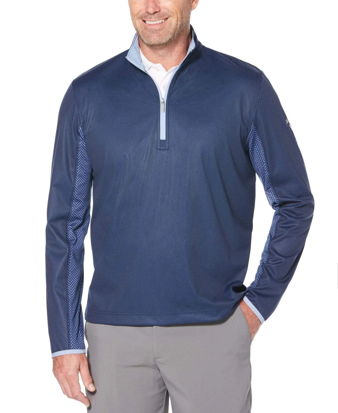 Mens Light Weight 1/4 Zip Pullover