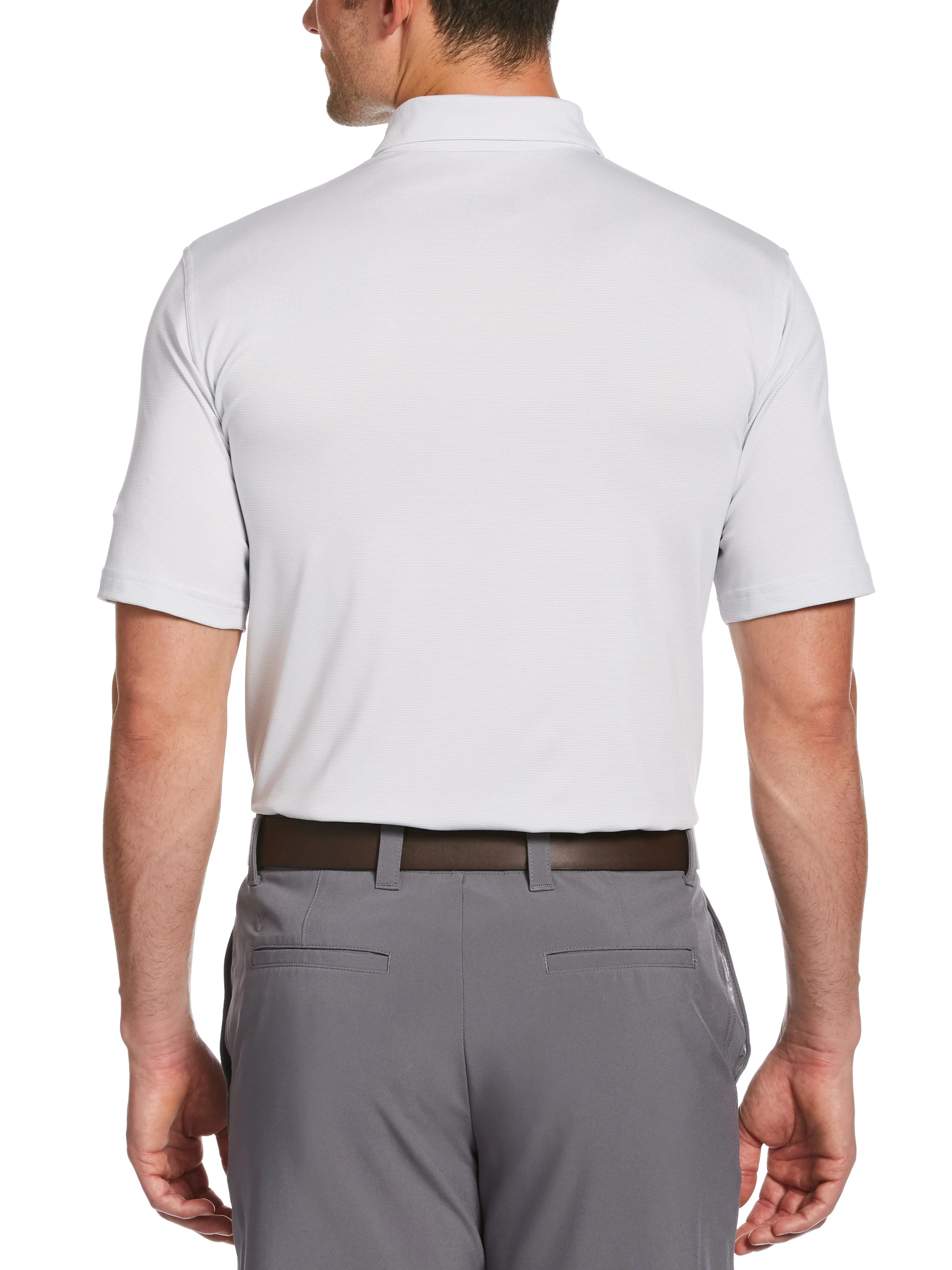 Men's Pro Spin Fine Line Golf Polo