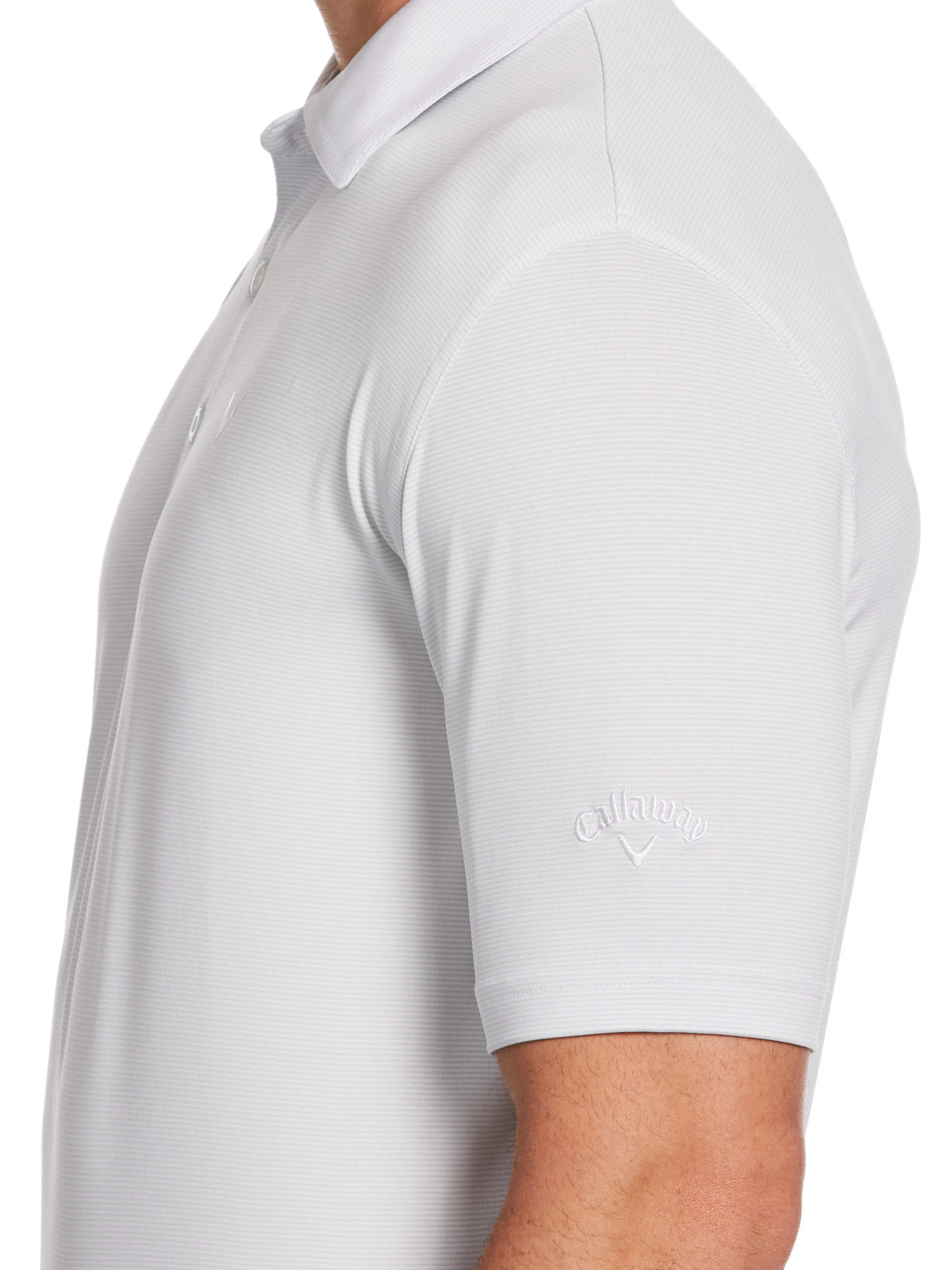 Men's Pro Spin Fine Line Golf Polo