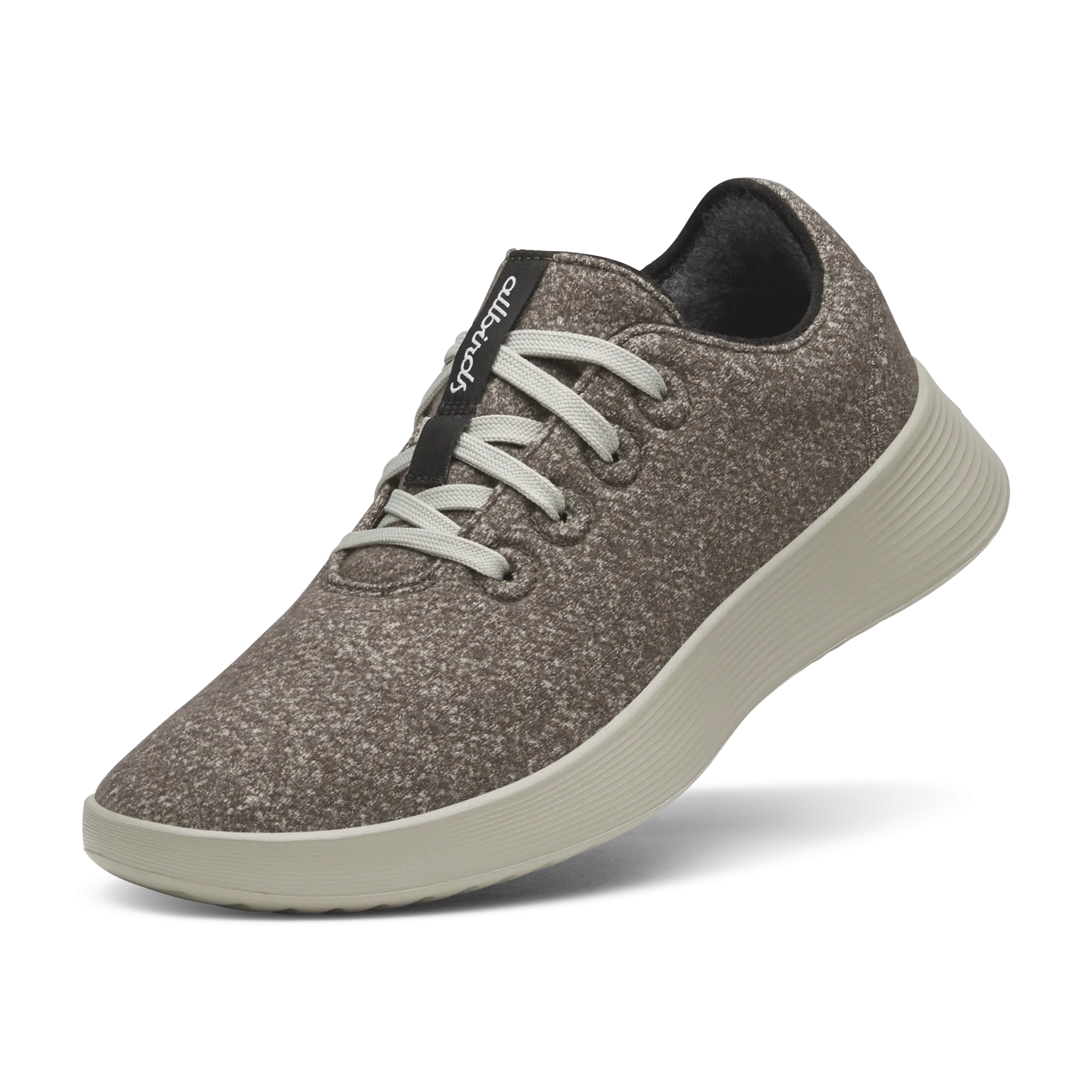 Men's Wool Runner Go - Rustic Brown (Weathered Grey Sole)